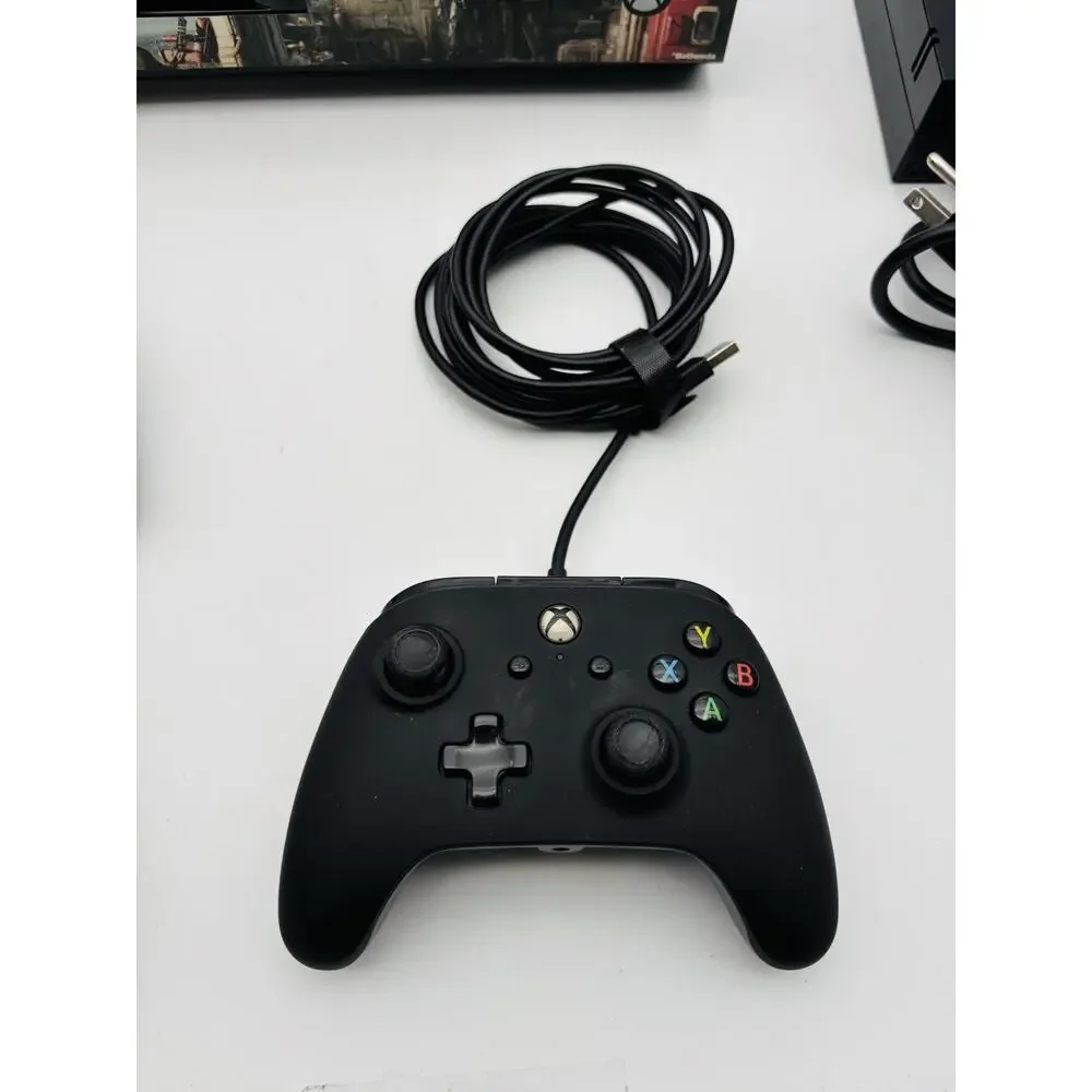 Microsoft Xbox One #1540 Fallout Game Console Power Cord 3 Controllers Works